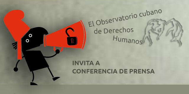 El Observatorio cubano de Derechos Humanos invita a Conferencia de Ailer González Mena